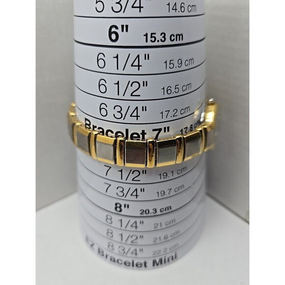 Womens Bulova Gold Silver Two Tone Watch Quartz Dress New Battery 20mm Dainty